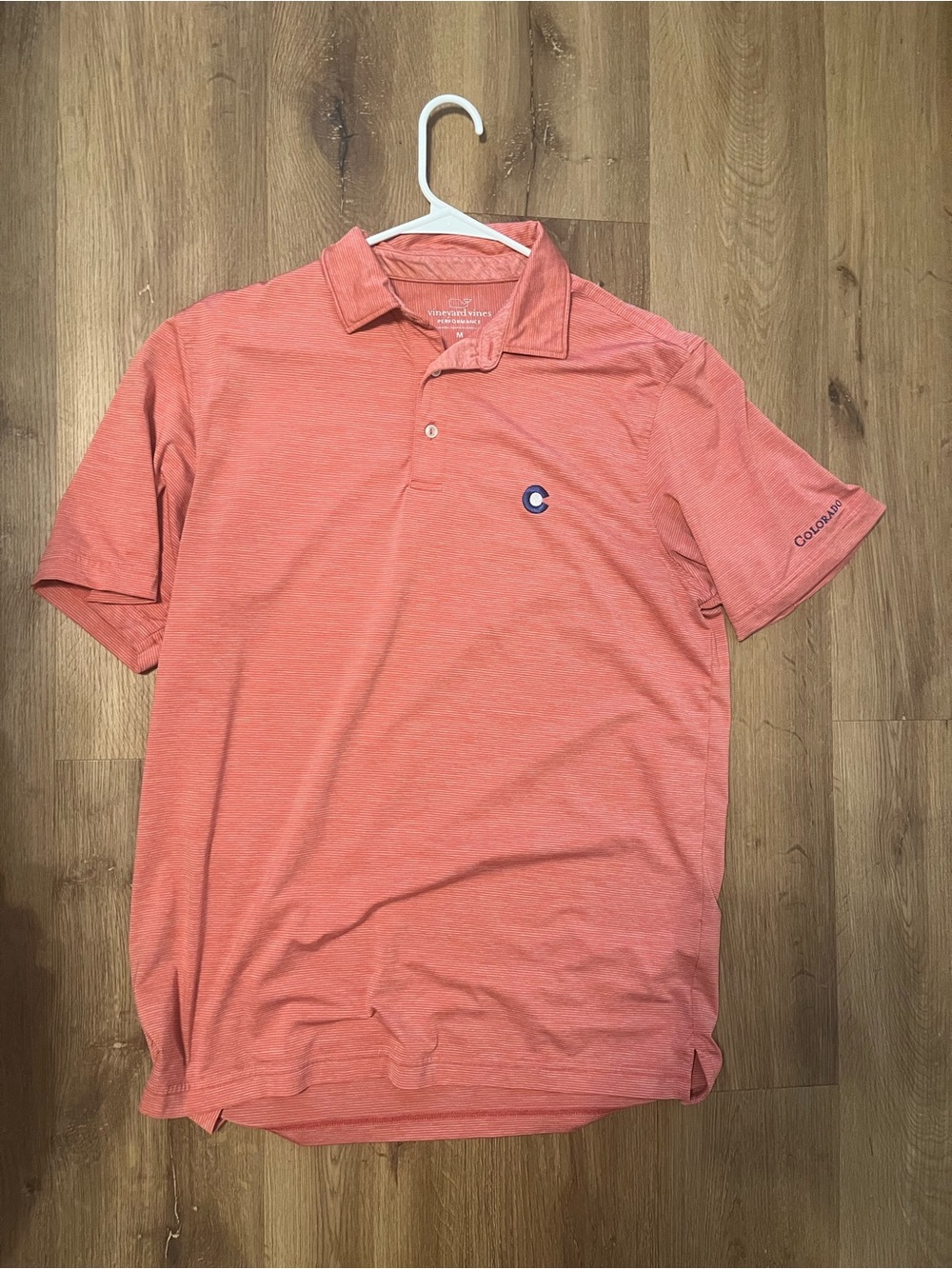 Vineyard Vines Men's Red Colorado Polo